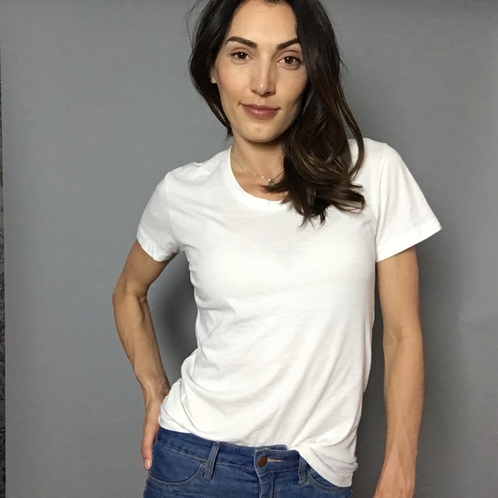 American Apparel Classic White Tee